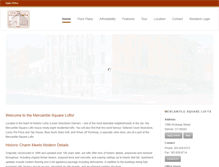 Tablet Screenshot of mercantilesquare.com